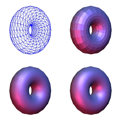 different shading models